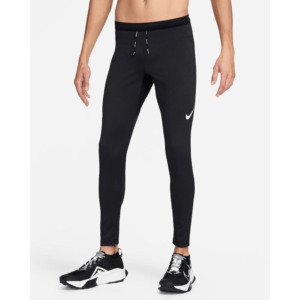 Nike NWT AeroSwift ADV advanced Dri-Fit Black Running Leggings